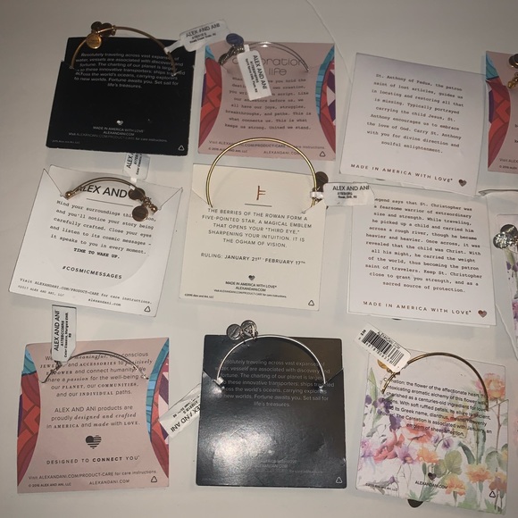 19 New Alex and Ani Bracelets lot 5 - Picture 8 of 8